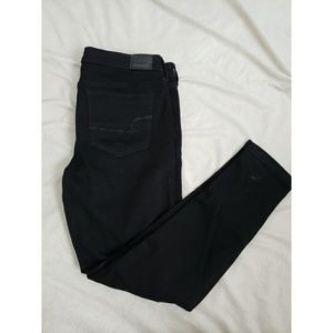 American Eagle Black Jeggings